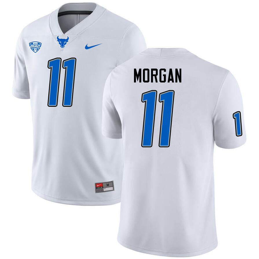 Devin Morgan UB Bulls Jersey,University Of Buffalo Bulls #11 Devin Morgan Jersey Youth-White